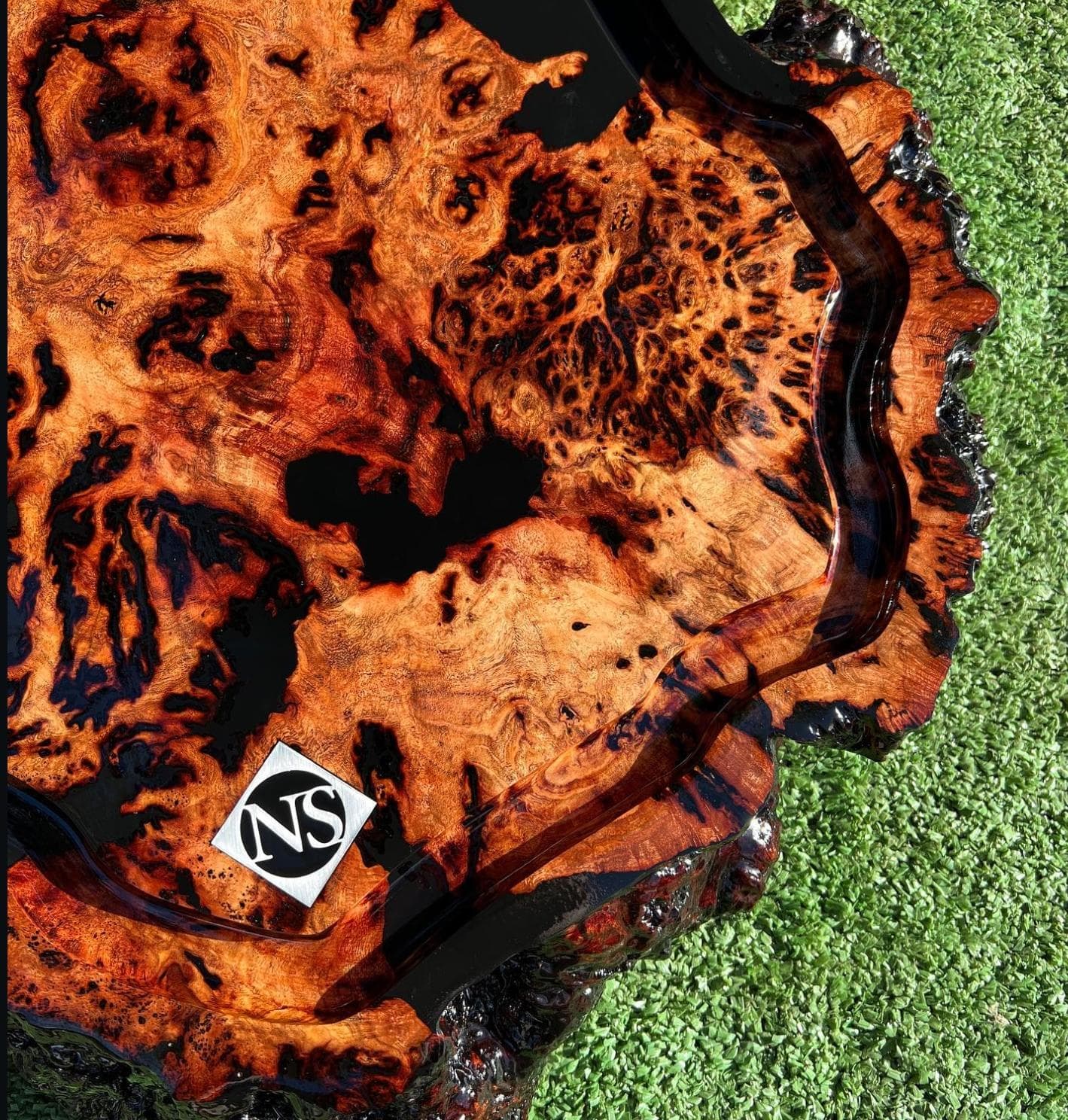 Burl Híbrido em Angico Preto